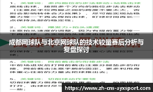 成都网球队与北京网球队的技术较量赛后分析与复盘探讨